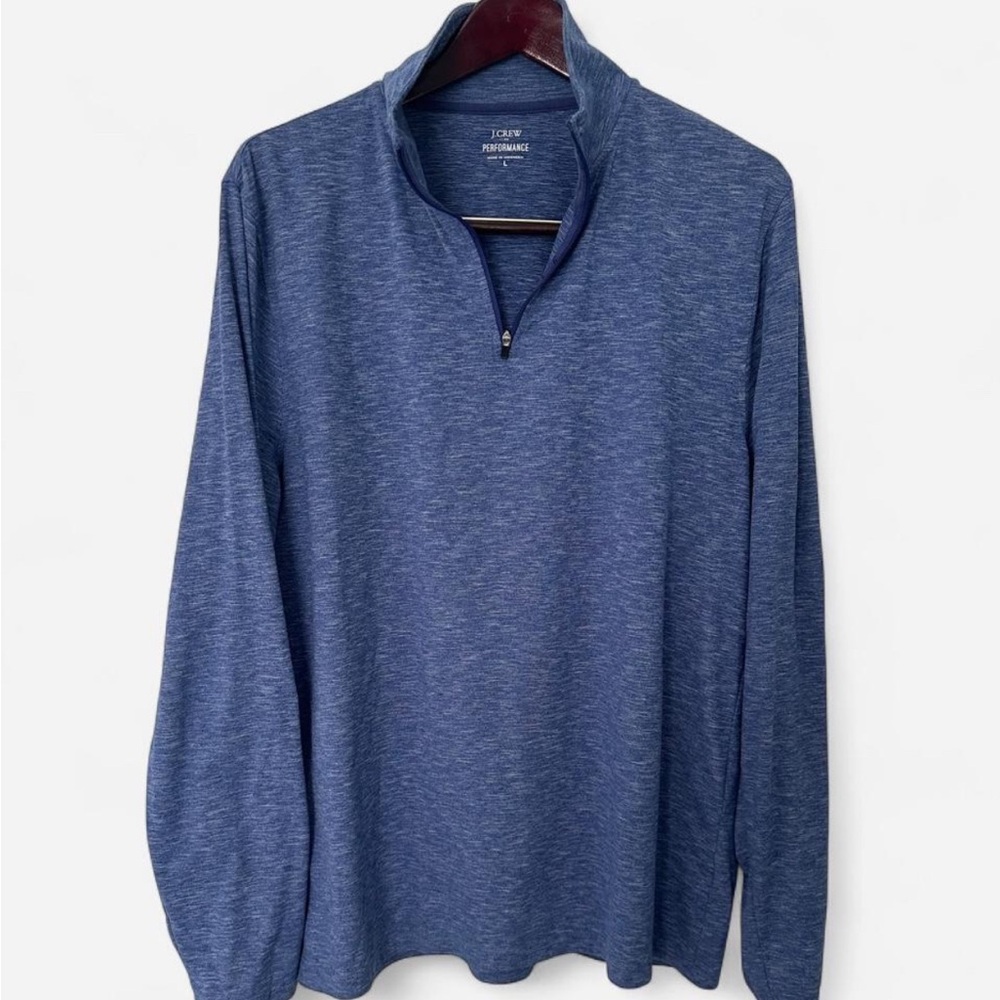 J. Crew Performance Men's Quarter-Zip Sweater - Large